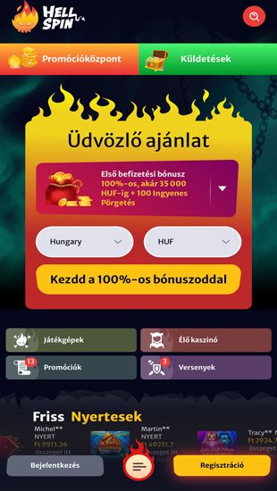 Kaszinó kiválasztása