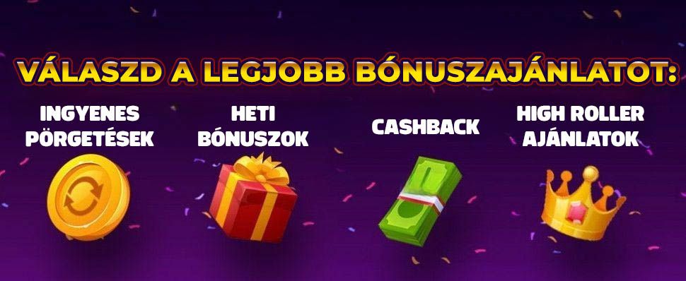 bónusz típusok