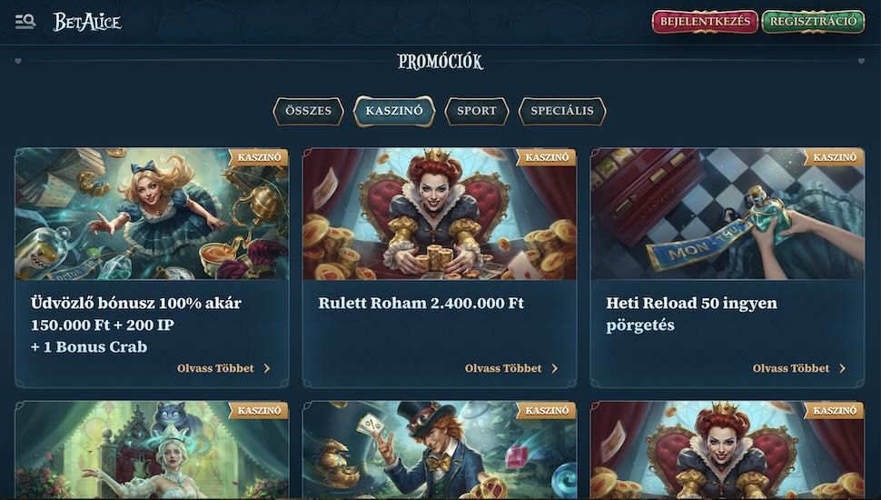 BetAlice Promociok