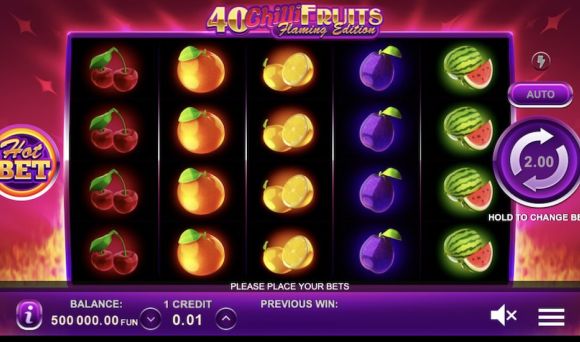 40 Chilli Fruits Flaming Edition