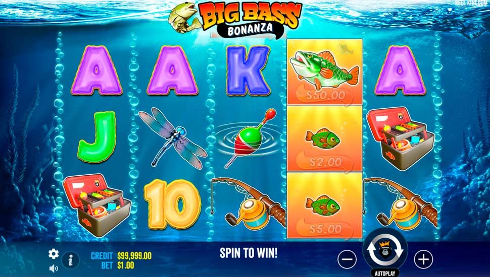 Big Bass Bonanza Nyerogepek Jatekmenet