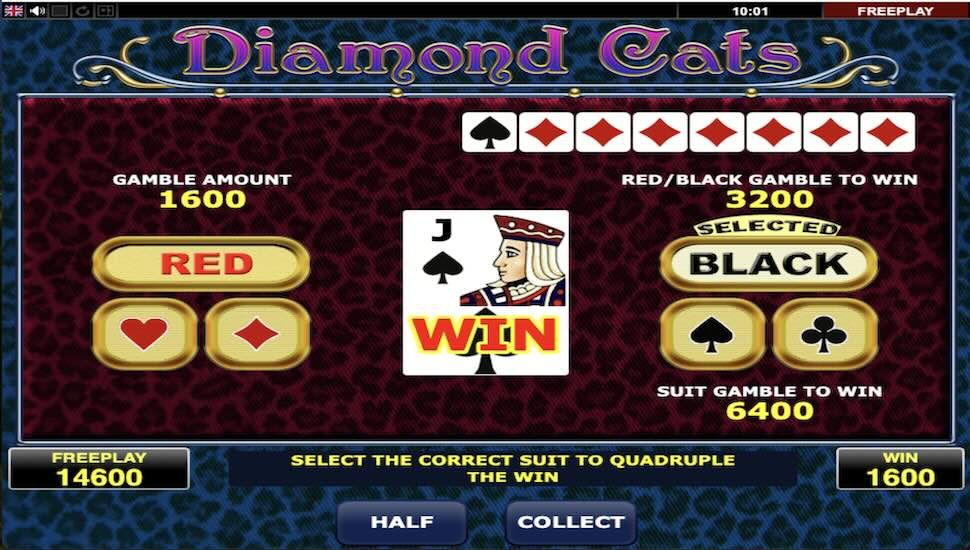 Diamond Cats Nyerogepek Bonusz