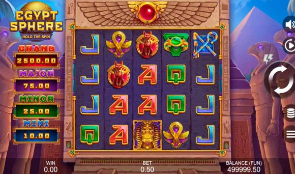 Egypt Sphere: Hold the Spin