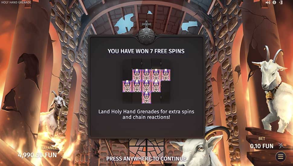 Holy Hand Grenade Nyerogepek Porgetesek