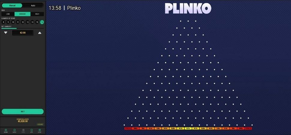 Plinko nyerőgép mobil