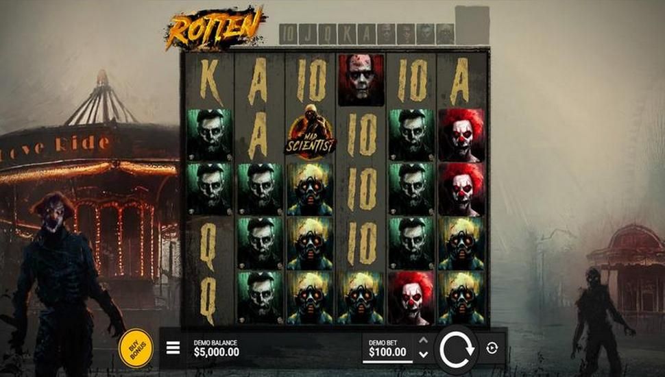 Rotten nyerőgép játékmenet